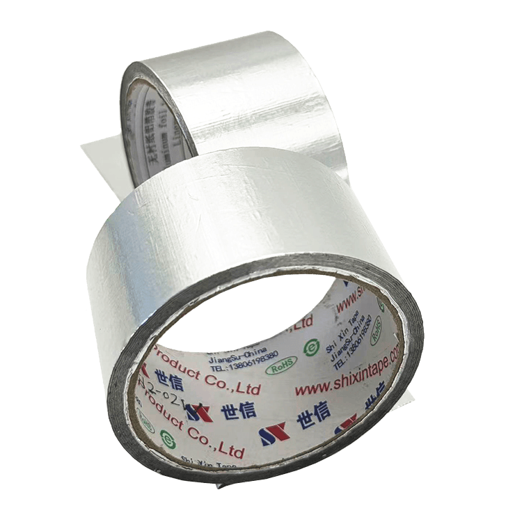 HVAC মেরামতের জন্য একক-পার্শ্বযুক্ত তাপ-প্রতিরোধী ফয়েল টেপ HVAC মেরামতের জন্য একক-পার্শ্বযুক্ত তাপ-প্রতিরোধী ফয়েল টেপ